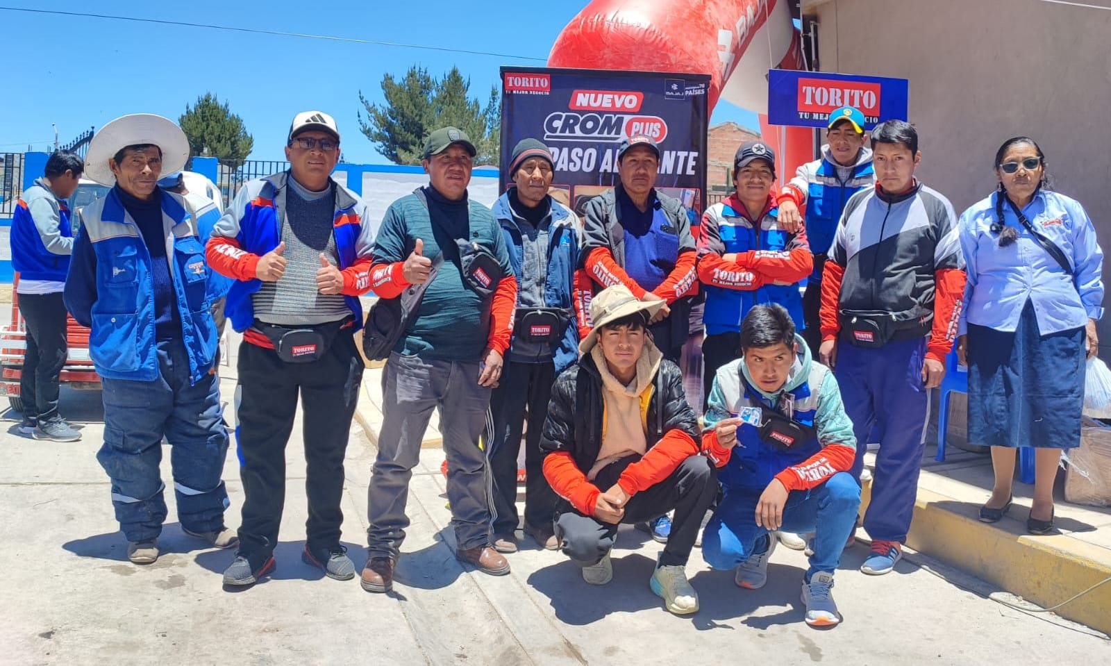 CROM PLUS de Torito Bajaj conquista Ilave