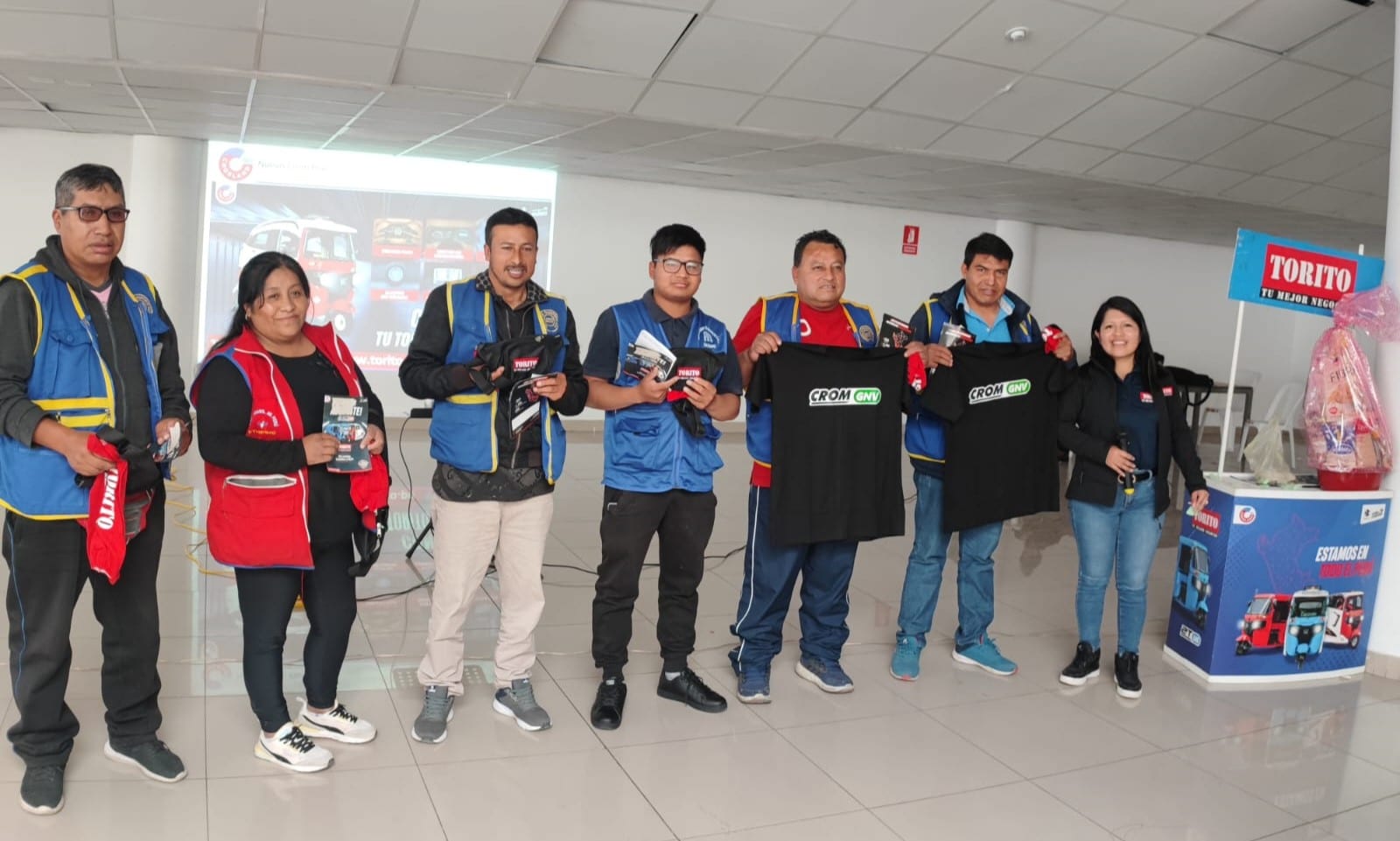 Torito Bajaj Presente en el Curso de Seguridad Vial en Mi Perú