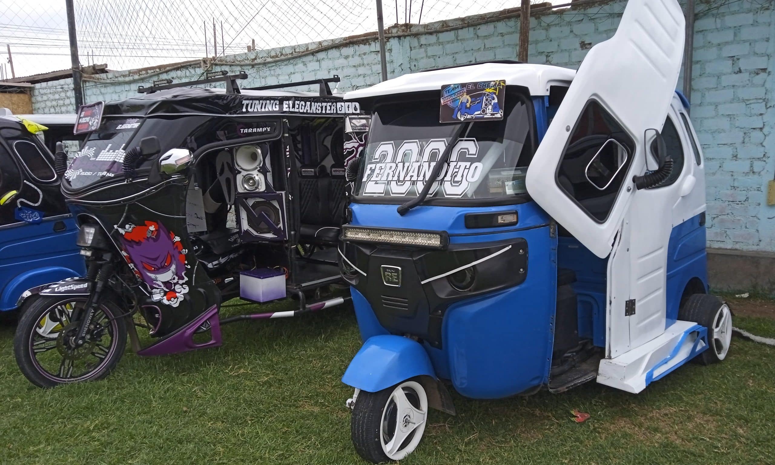 Torito Bajaj presente en el impresionante Evento de Tuning de Motocarro